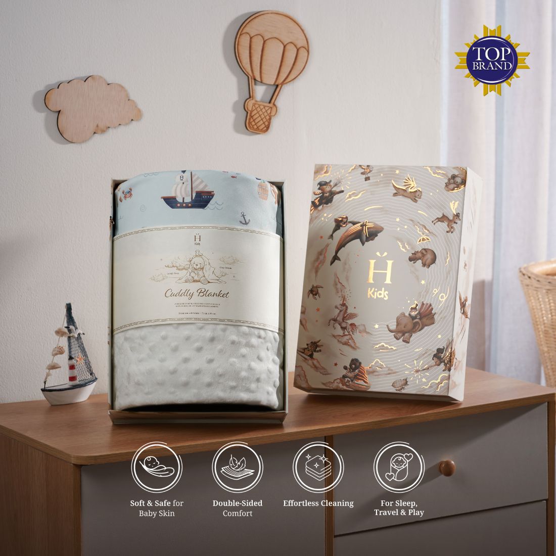 Baby Blanket Little Pirate – Howel and Co