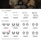 Couple Towel - Étoile