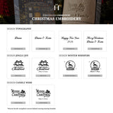 Hampers Christmas Single Towel - Bryce