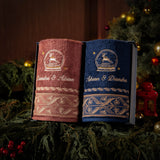 Hampers Christmas Couple Towel - Althea